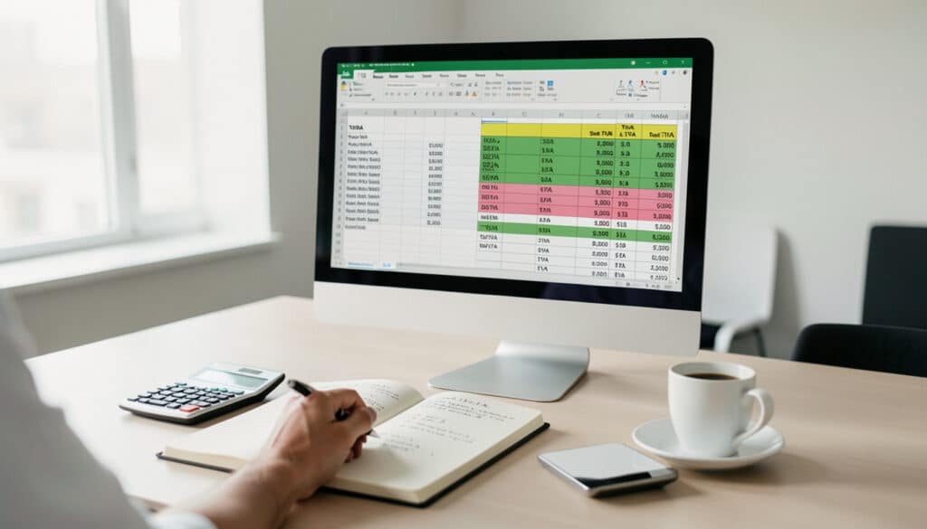 Tableau de contrôle de TVA sur Excel : méthode fiable