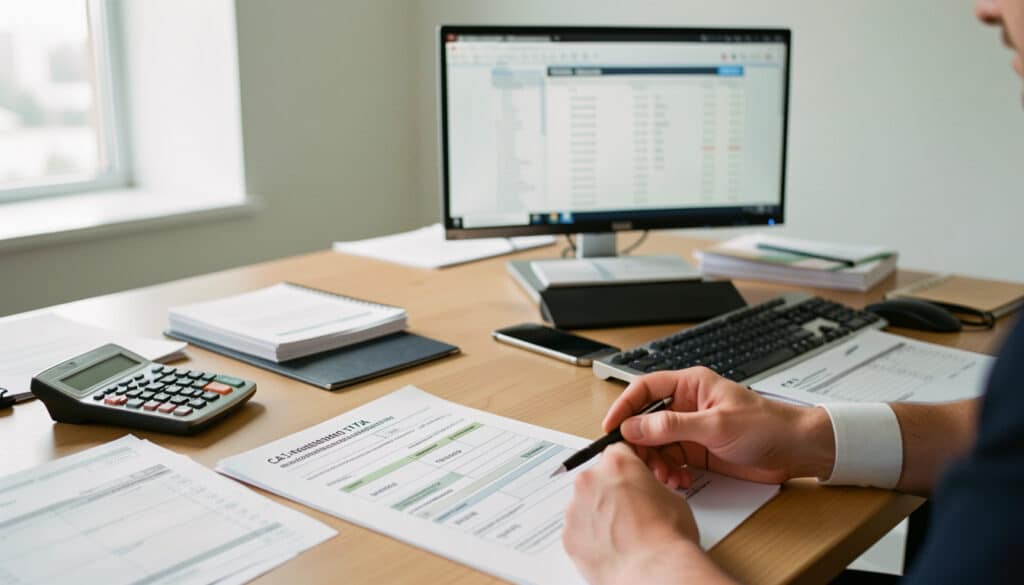 Exemple de déclaration de TVA autoliquidée sur CA3